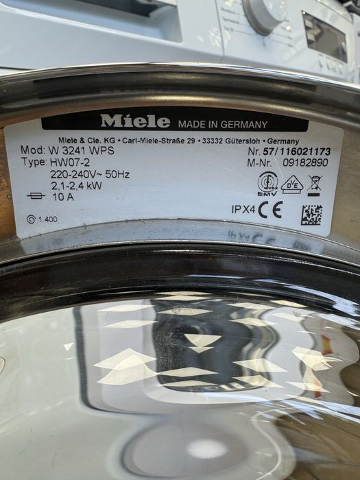 Пералня Miele A+++