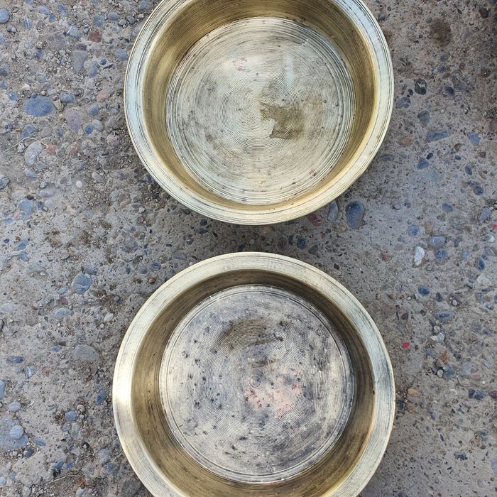 Латуньевые тазики в