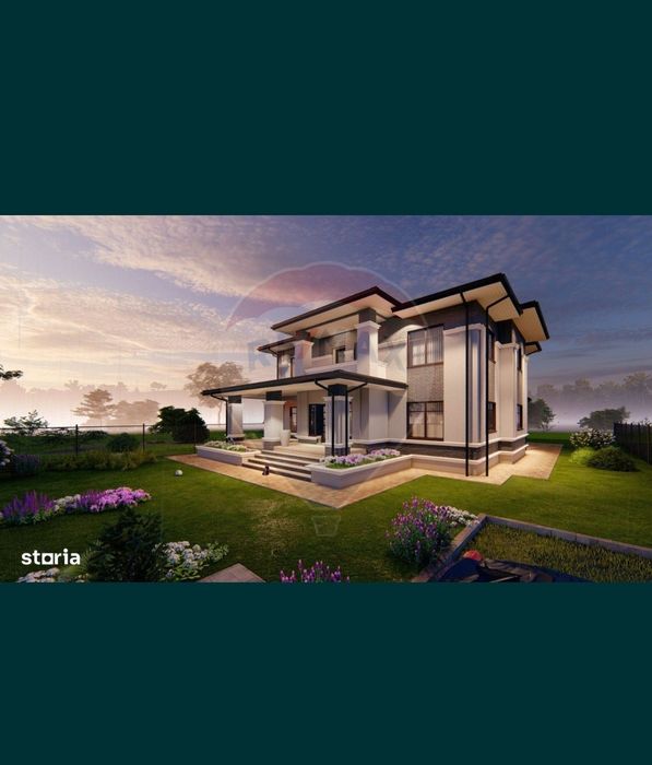 Vand casă/ vilă+7.400 mp teren intre Rediu si Ruseni