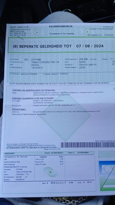 Skoda superb de vânzare