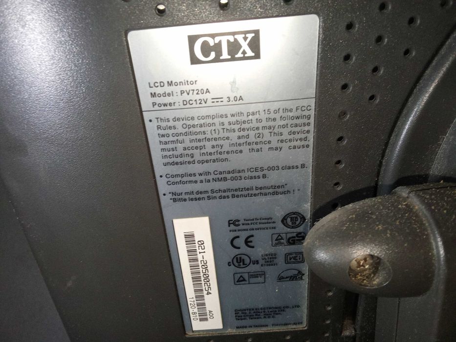 LCD монитор Монитор CTX 17 инча