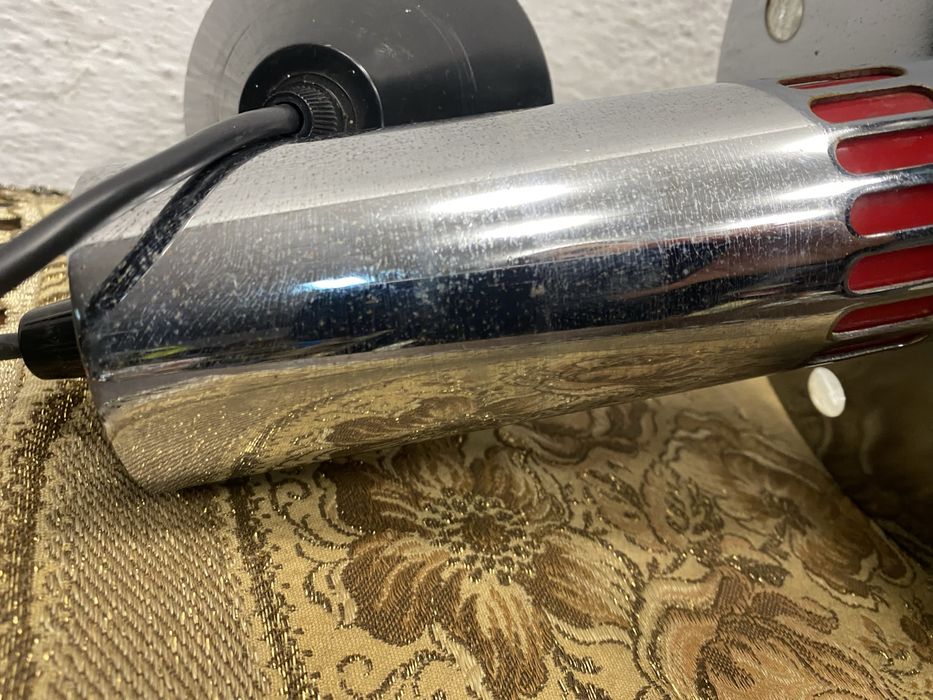 Винтидж полилей кристал и хром Германия 1960-те