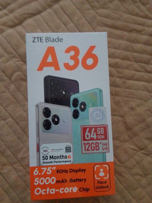 ZTE blade A36 Запечатанный