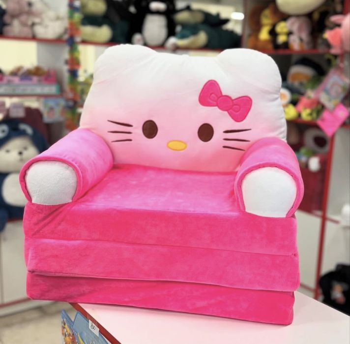 2в1 Плюшен фотьойл-легло Батман / Batman кресло плюшени играчки