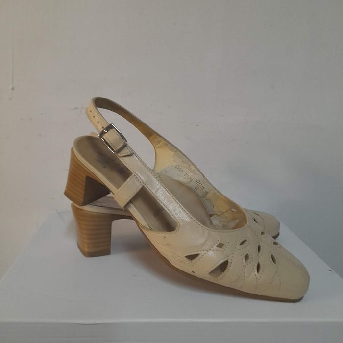 Sandale slingback Jenny by Ara – Piele naturală – Bej marimea 35,5