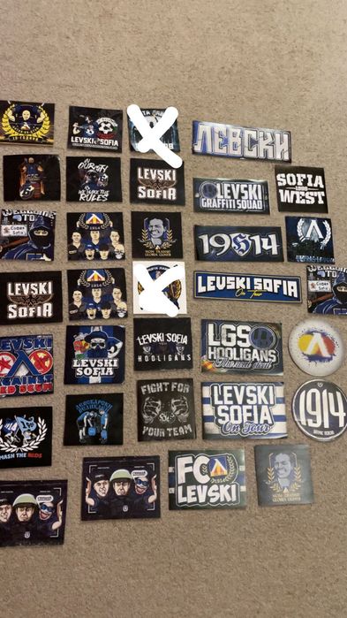 Стикери на Левски