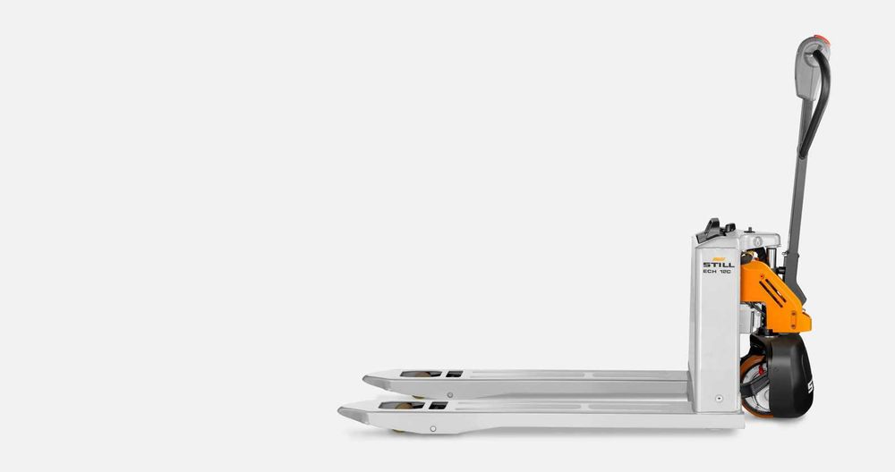 Електрическа палетна количка STILL модел ECH12C с батерия и зарядно