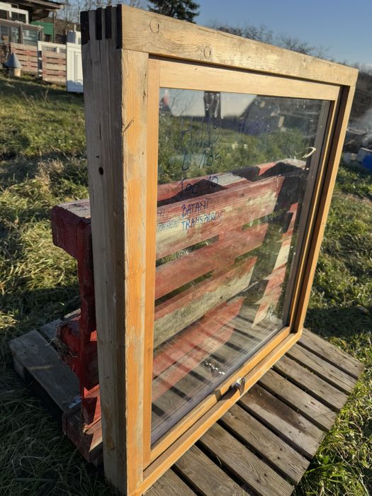 FEREASTRA LEMN BATANTA Germania  termopan H 119 x L 105  Garantie B 10