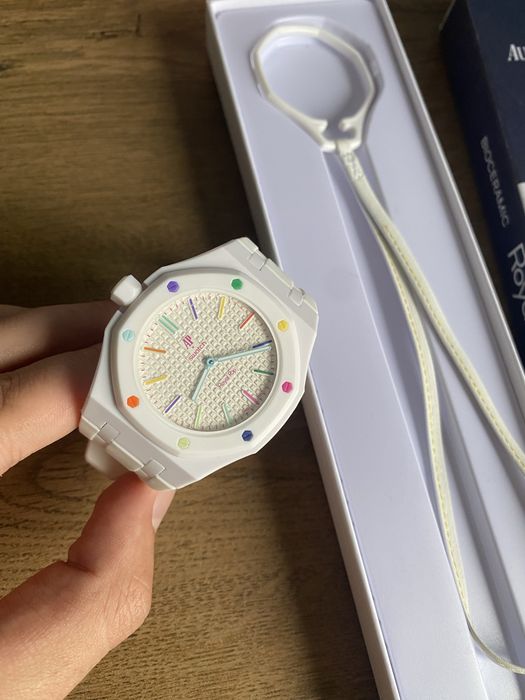 Audemars piquet X Swatch Huit Blanc Alb | Full Box / Livrare cu verificare