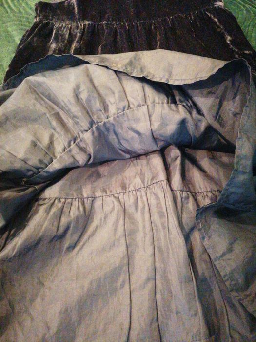 Rochie catifea 6-8 ani