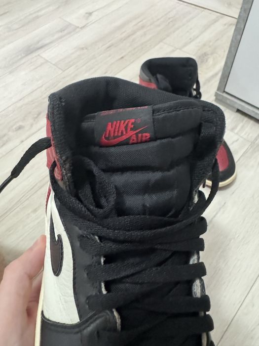 Jordan 1 High Bred Toe 44