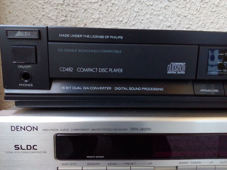 Ресийвър и CD ,перфектна апаратура