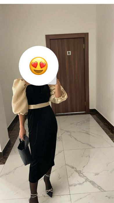 Продам бархатное вечернее платье