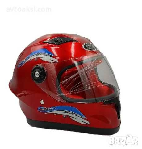 Детска каска Мотор/Мотопед/Вело/Скутер/Атв три цвята