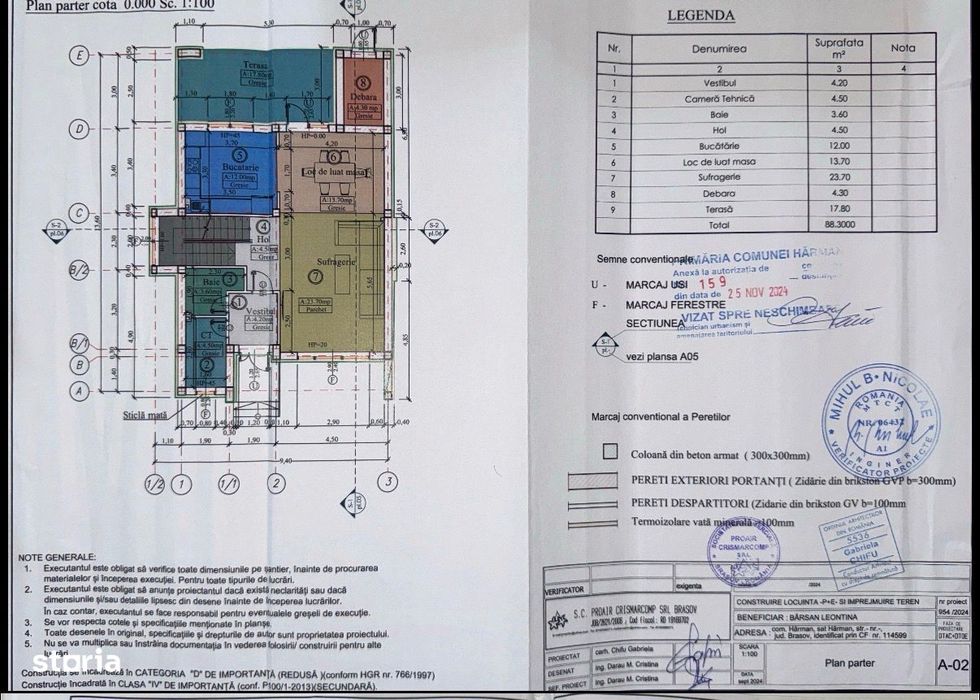 Vila premium cu 4 camere de vânzare în Sânpetru