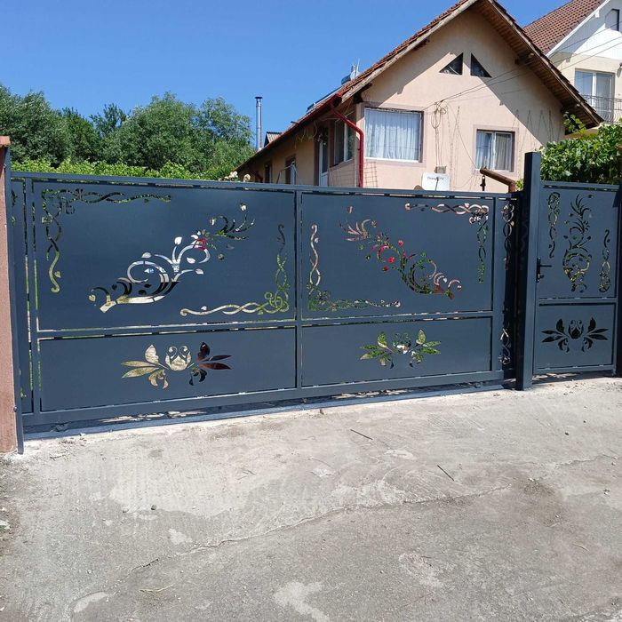 Balustrade din inox,garduri din tabla decupata