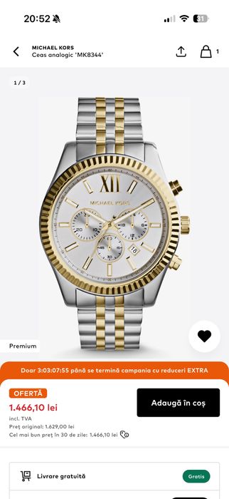 Ceas Michael Kors 44 mm