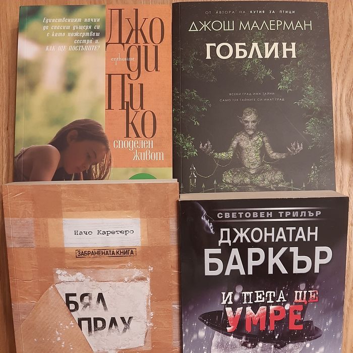 Художествена литература 2: криминалета, класика, любовни, фентъзи и др