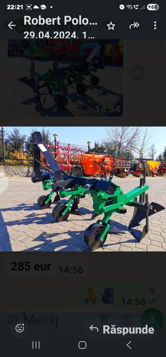 Cultivator sapat scos cartofi bilonator rarita prășitoare cu 3 rânduri