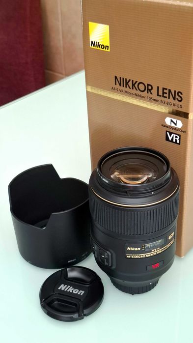 Obiectiv Nikon 105mm f 2.8G AF-S VR IF-ED
