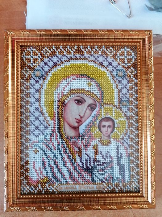 Иконка из бисера