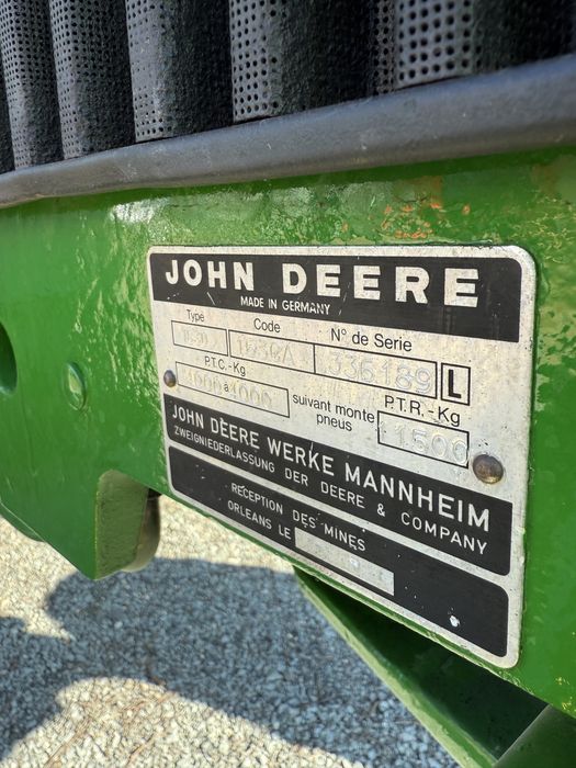 John Deere 1630 (seria 2000,3000, Case, Fendt etc)