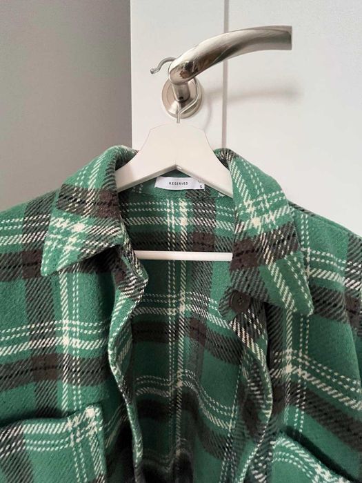 Дамска оувърсайз риза - яке Reserved