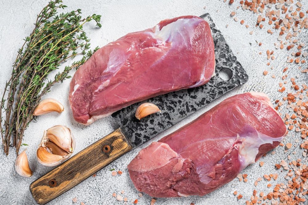 Теріcіз және майcыз үйрек филесі | Skinless Duck Fillet | Алматы