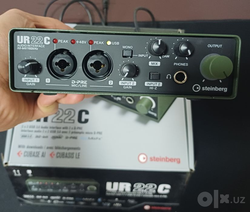 Аудиоинтерфейс Steinberg UR22C