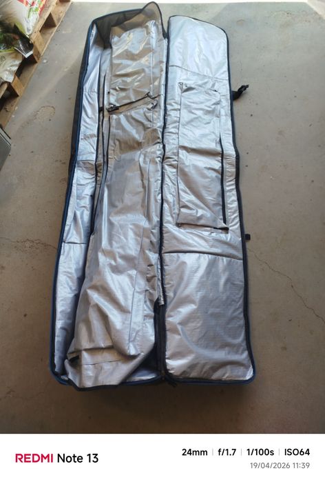 Твърд сак за ски и сноуборд