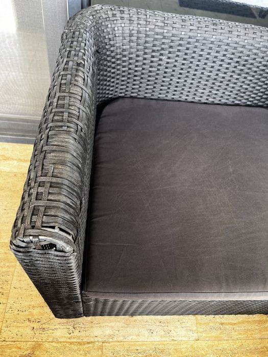 Градинска  мебел/ диван 5 места / със забележки