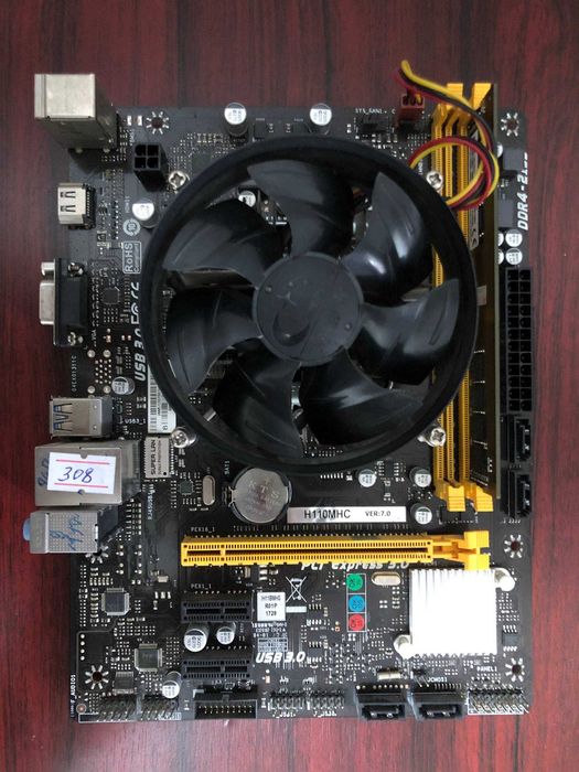 Офисный ПК i3-7100 / 4GB DDR4 / SSD 240GB / HDD 500GB — готов к работе