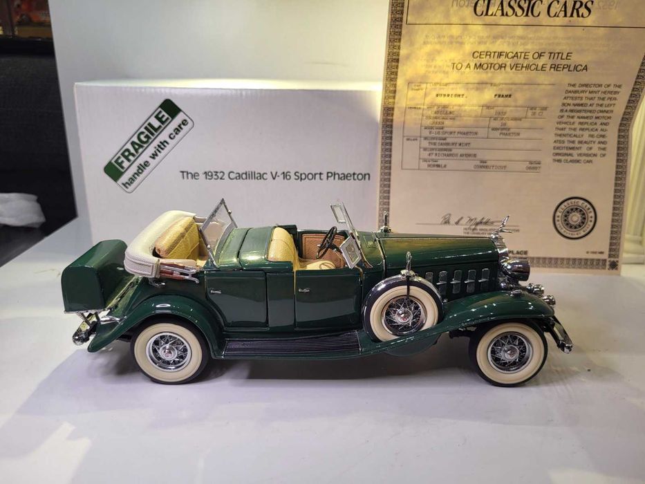 Колекционерски колички от метал мащаб 1/24  Дъмбари минт,Фнклин минт