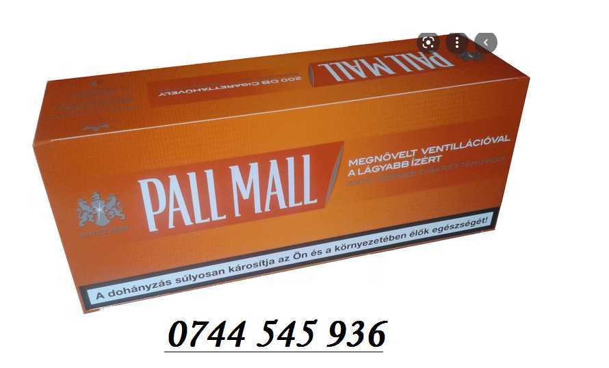 Tuburi pentru tigari , Pall Mall portocaliu, filtre goale