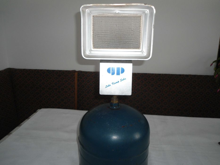 Газова бутилка с печка