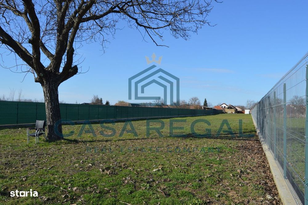 Teren 3500 mp împrejmuit, central, Biharia, lângă Profi, utilități