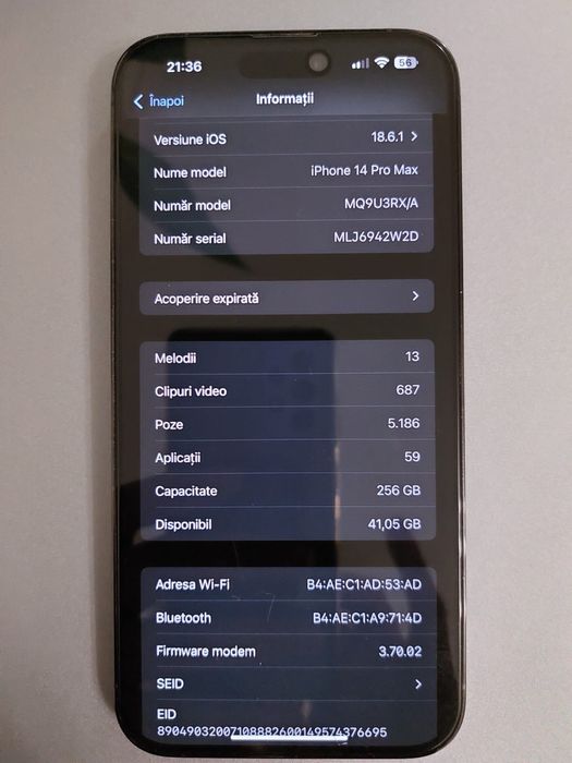 Iphone 14 Pro Max 256 Gb