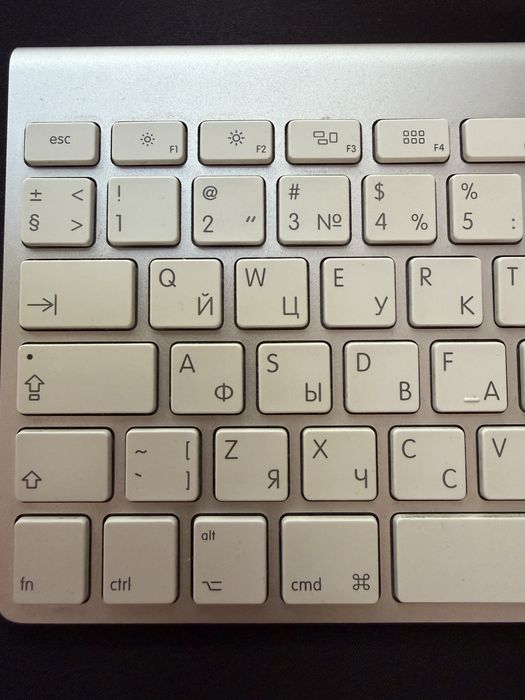 Клавиатура на MacBook
