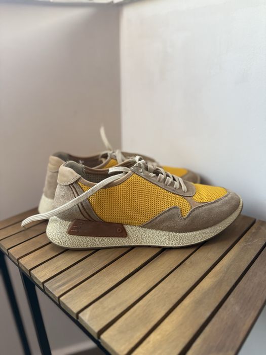 Bigiotto's Shoes adidasi casual piele intoarsa+textil marimea 41