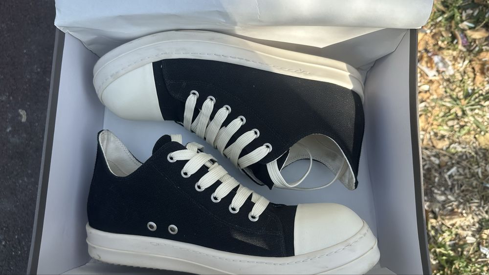 Rick Owens ramones low