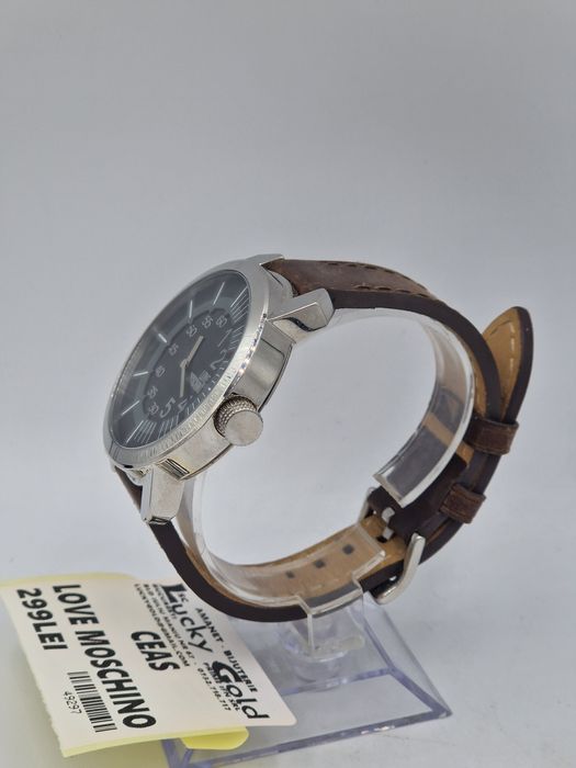 Ceas Love Moschino Curea Piele Garantie #49297