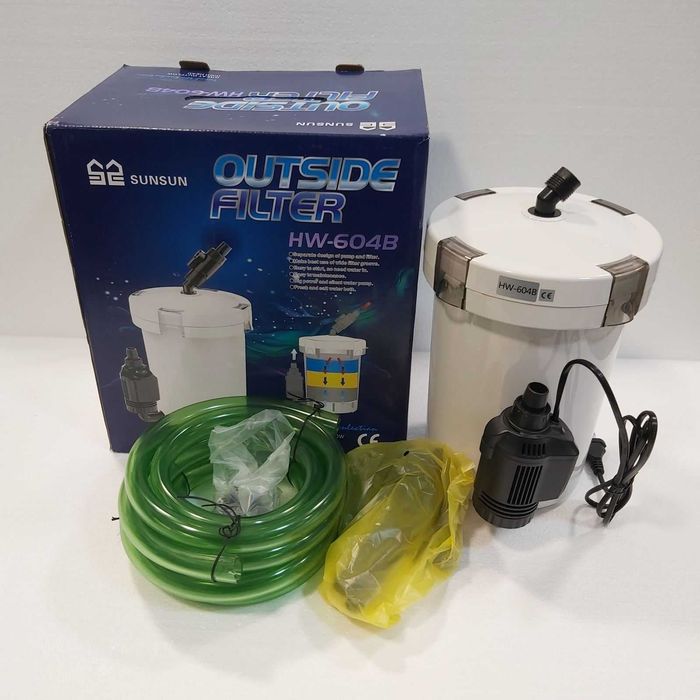 Външен филтър за аквариум SUN SUN 604B