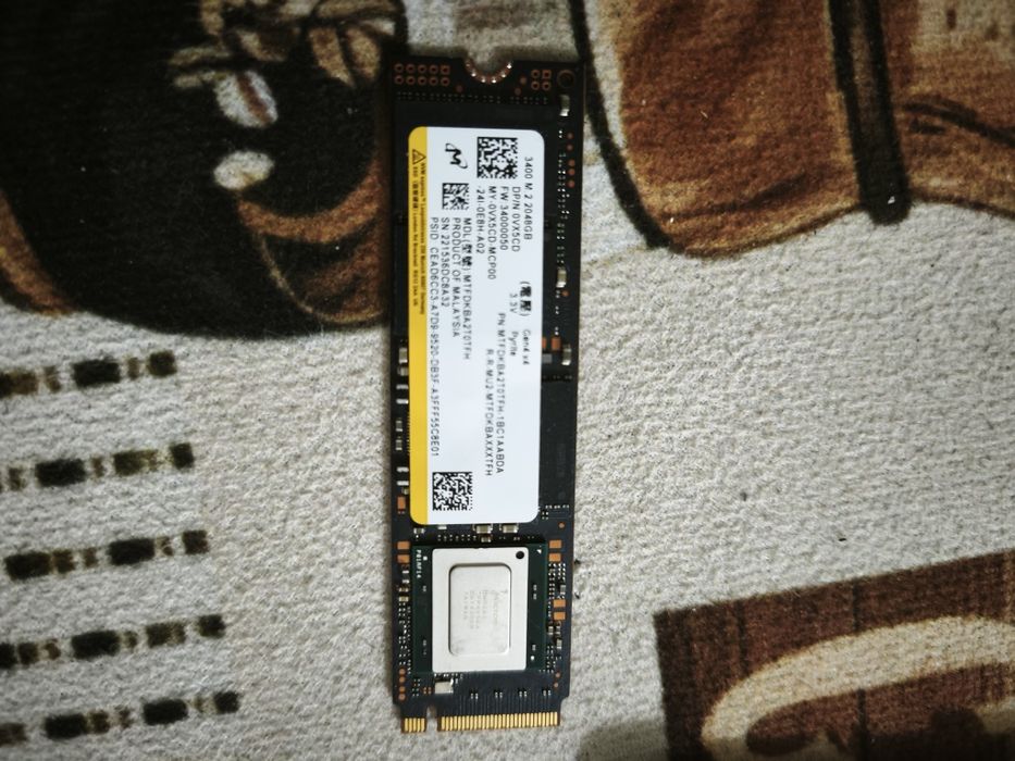 Ssd nvme 2tb perfect functional!