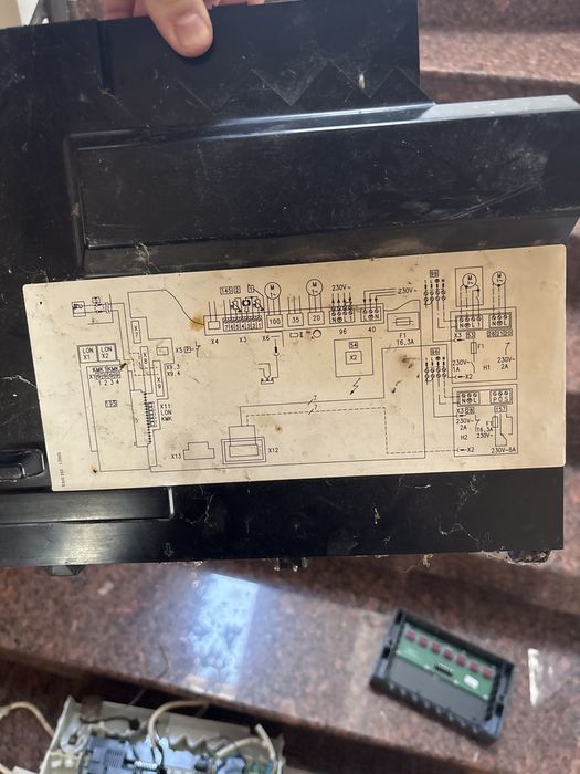 Placa de baza centrala Viessman + vana cu 3 cai