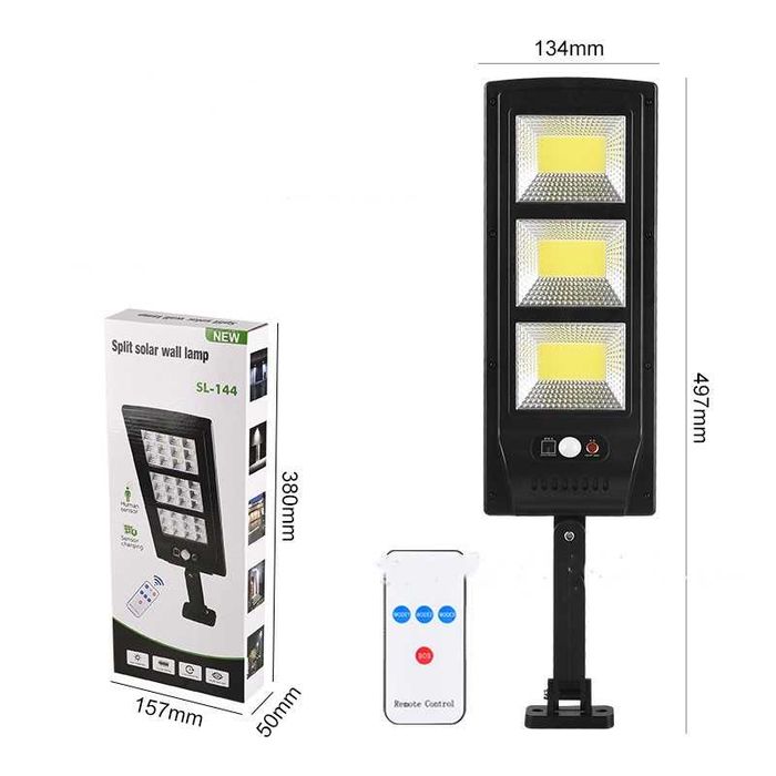 Соларна Лампа прожектор Sl-180 Smd