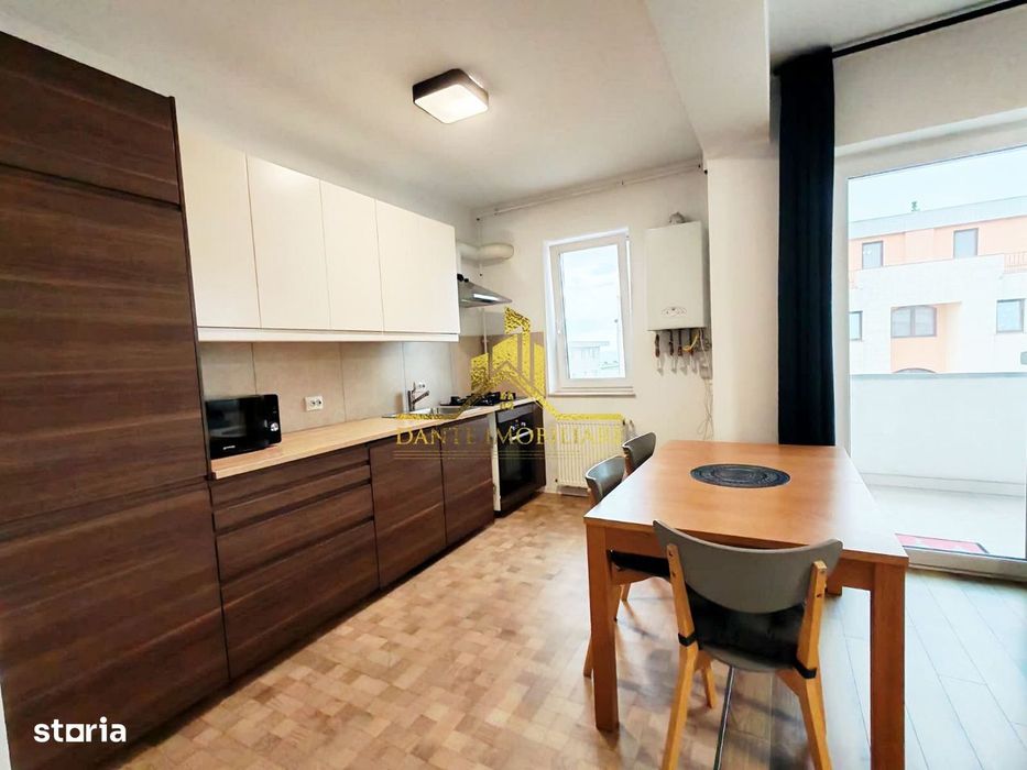 2 camere, mobilat modern, bloc nou, terasa, parcare, Buna ziua, LIDL — fotografia 3