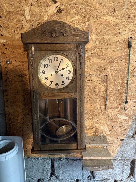 Ceas cu Pendulă Mecanică Germană "Suevia Qualität" Vintage