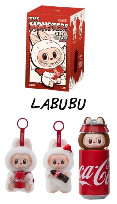 LABUBU из серии Coca-Cola лабубу
