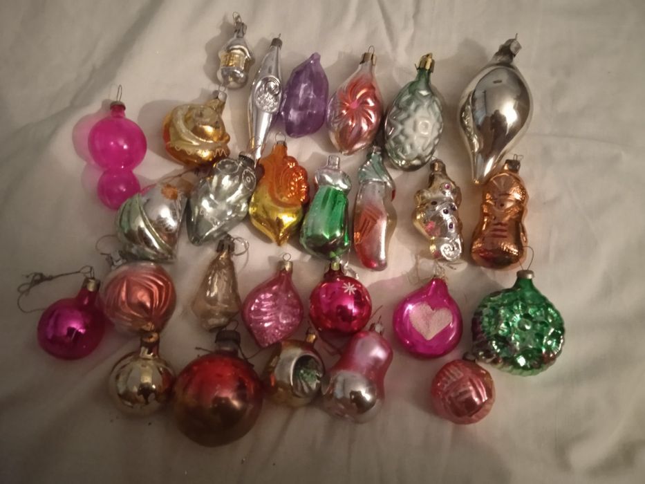 Ёлочные советские игрушки