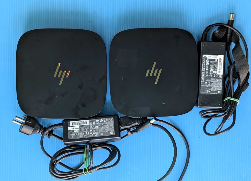 Mini PC HP Elite Slice I5-7500T, 256GB SSD, 8Gb, WIFI, incarcator